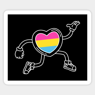 Pride Heart - Pansexual Sticker